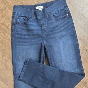 LIZ CLAIBORNE Women's Blue Jeans Stretch Sz 8 Skinny
